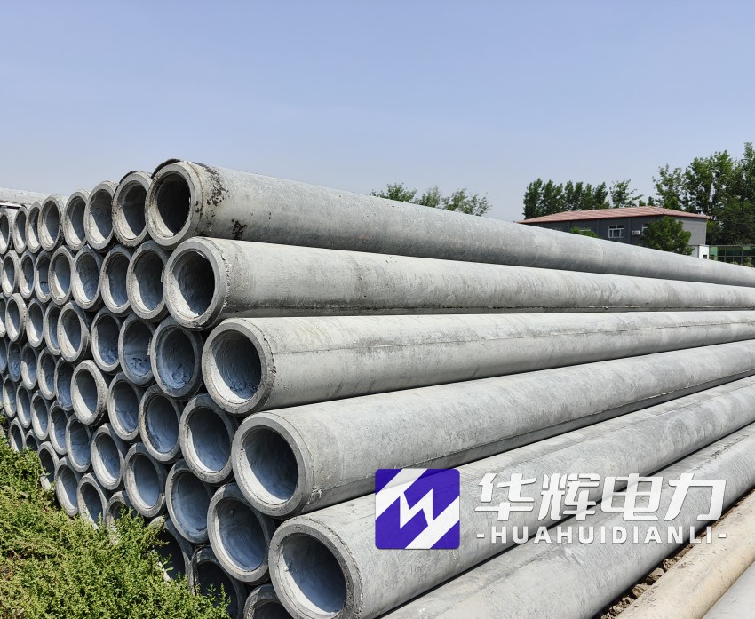 蓬江12米水泥电线杆